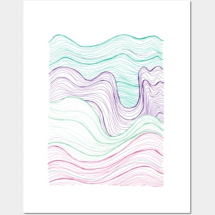 Gentle Waves Posters and Art